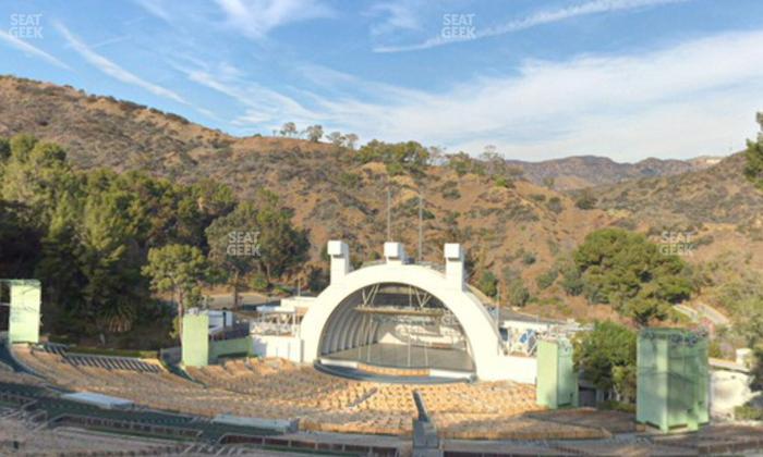 Hollywood Bowl - Section Q 1 Seat View