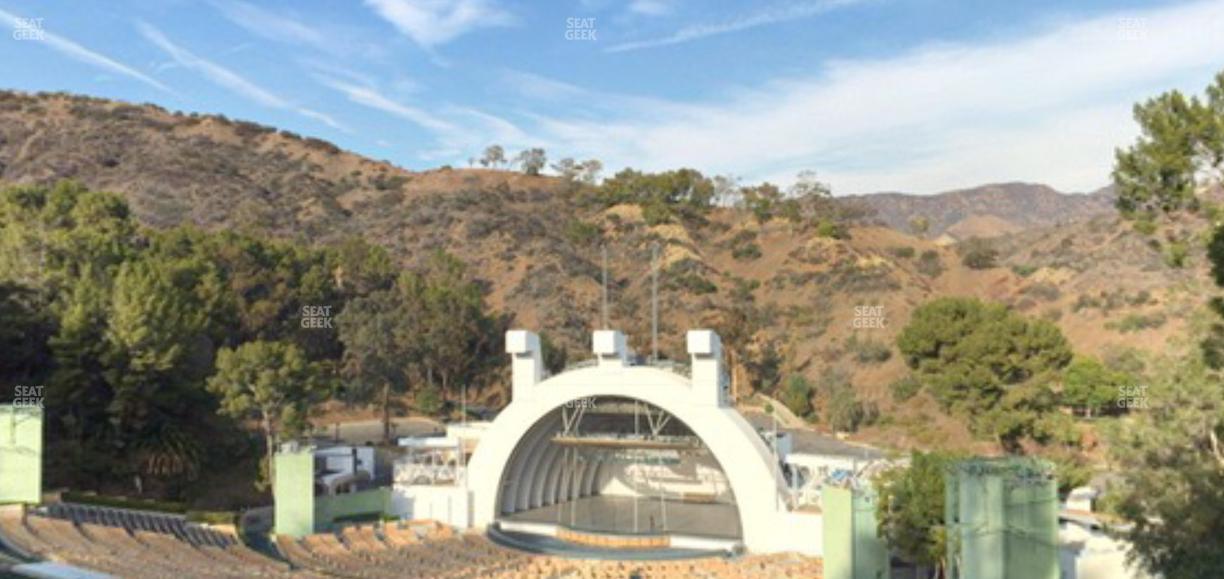 Hollywood Bowl - Section Q 2 Seat View