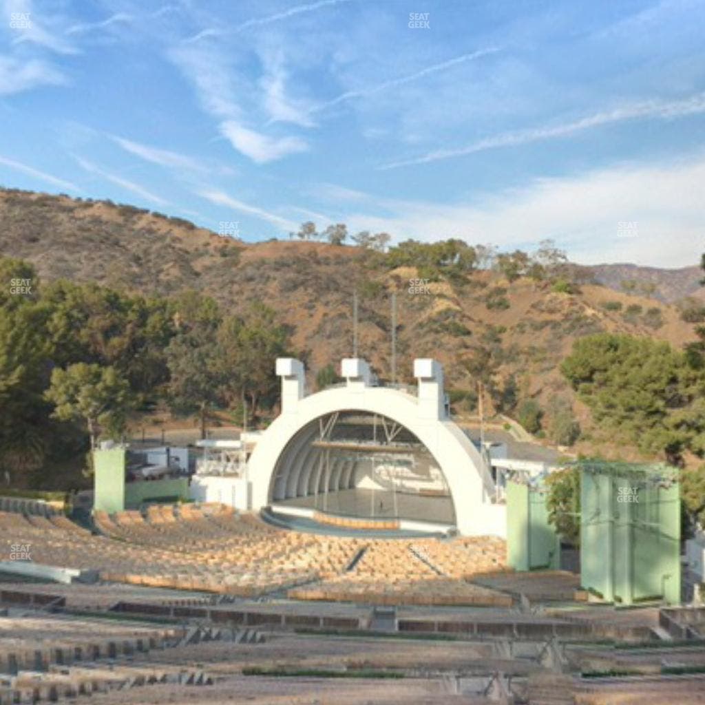 Hollywood Bowl - Section Q 3 Seat View