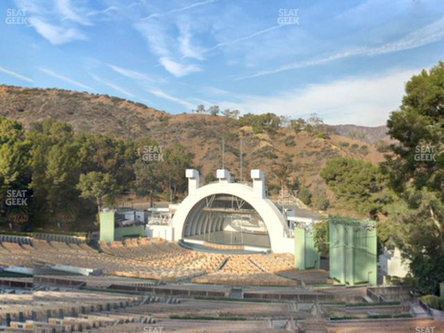 Hollywood Bowl - Section Q 3 Seat View