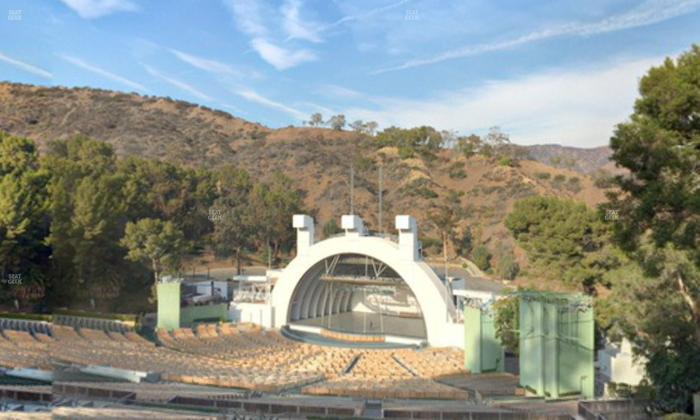 Hollywood Bowl - Section Q 3 Seat View