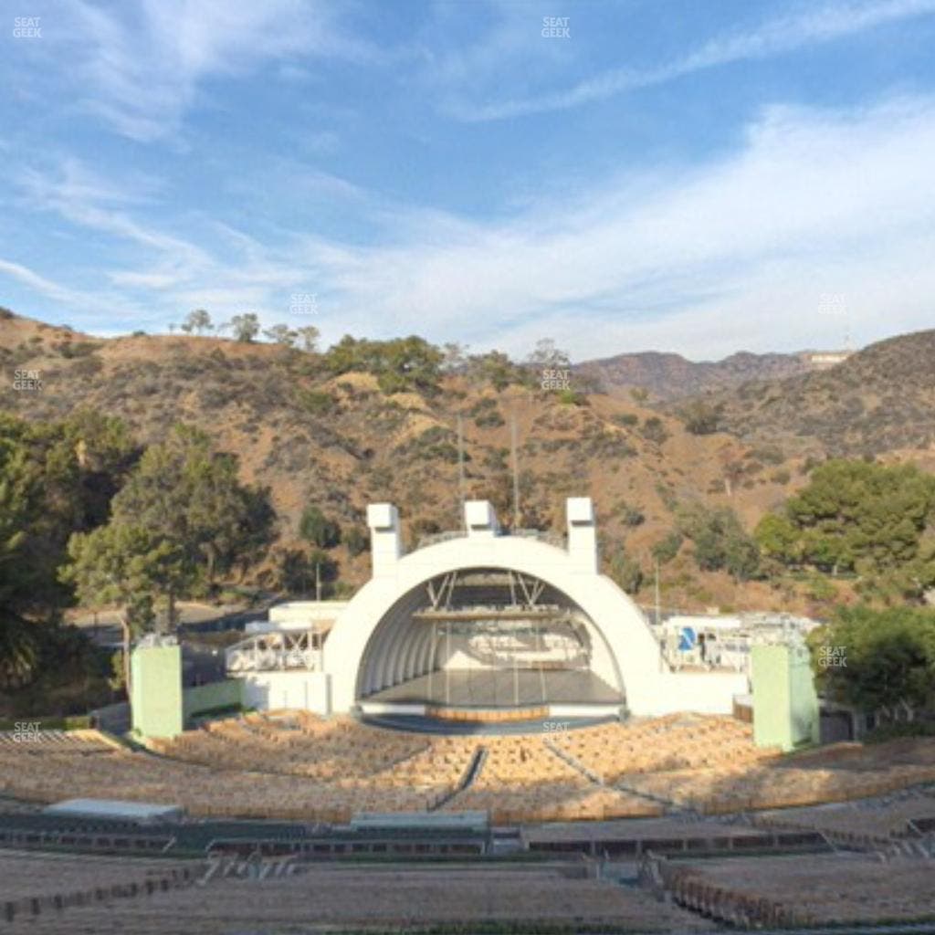 Hollywood Bowl - Section R 1 Seat View