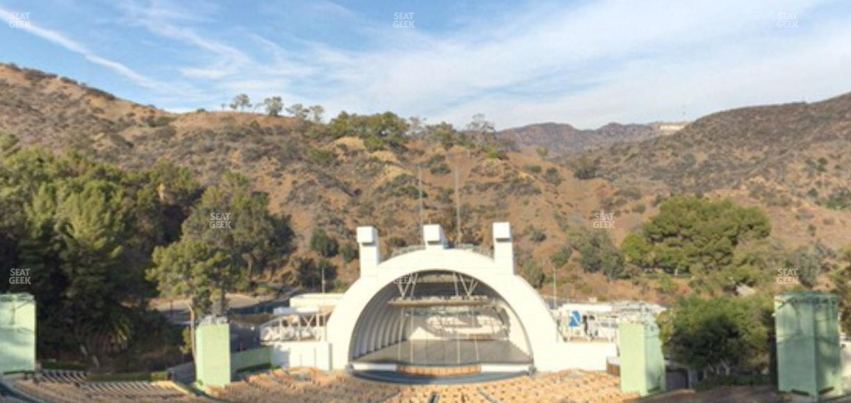 Hollywood Bowl - Section R 1 Seat View