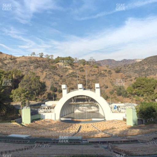 Hollywood Bowl - Section R 1 Seat View