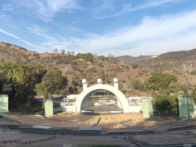Hollywood Bowl - Section R 1 Seat View