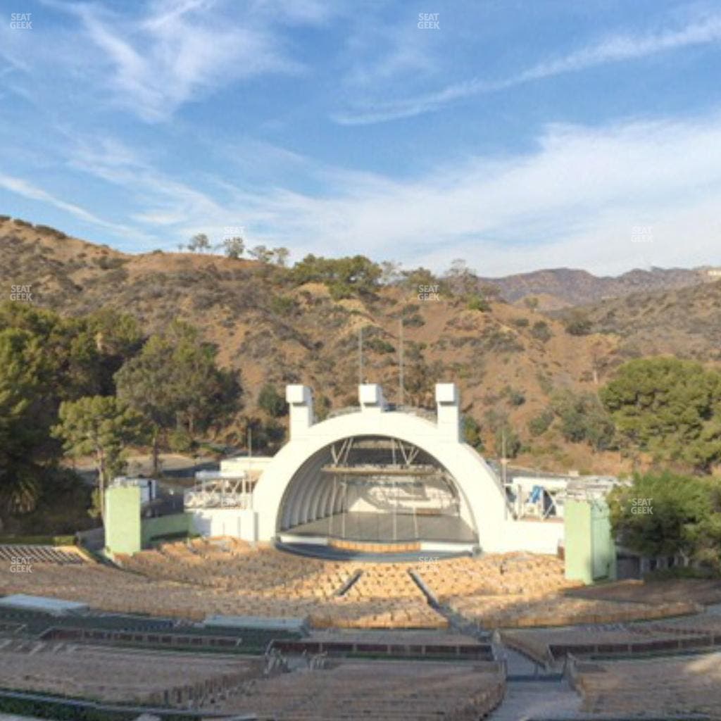 Hollywood Bowl - Section R 2 Seat View