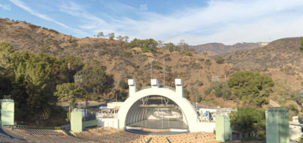 Hollywood Bowl - Section R 2 Seat View