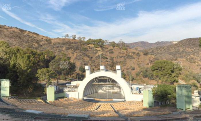 Hollywood Bowl - Section R 2 Seat View
