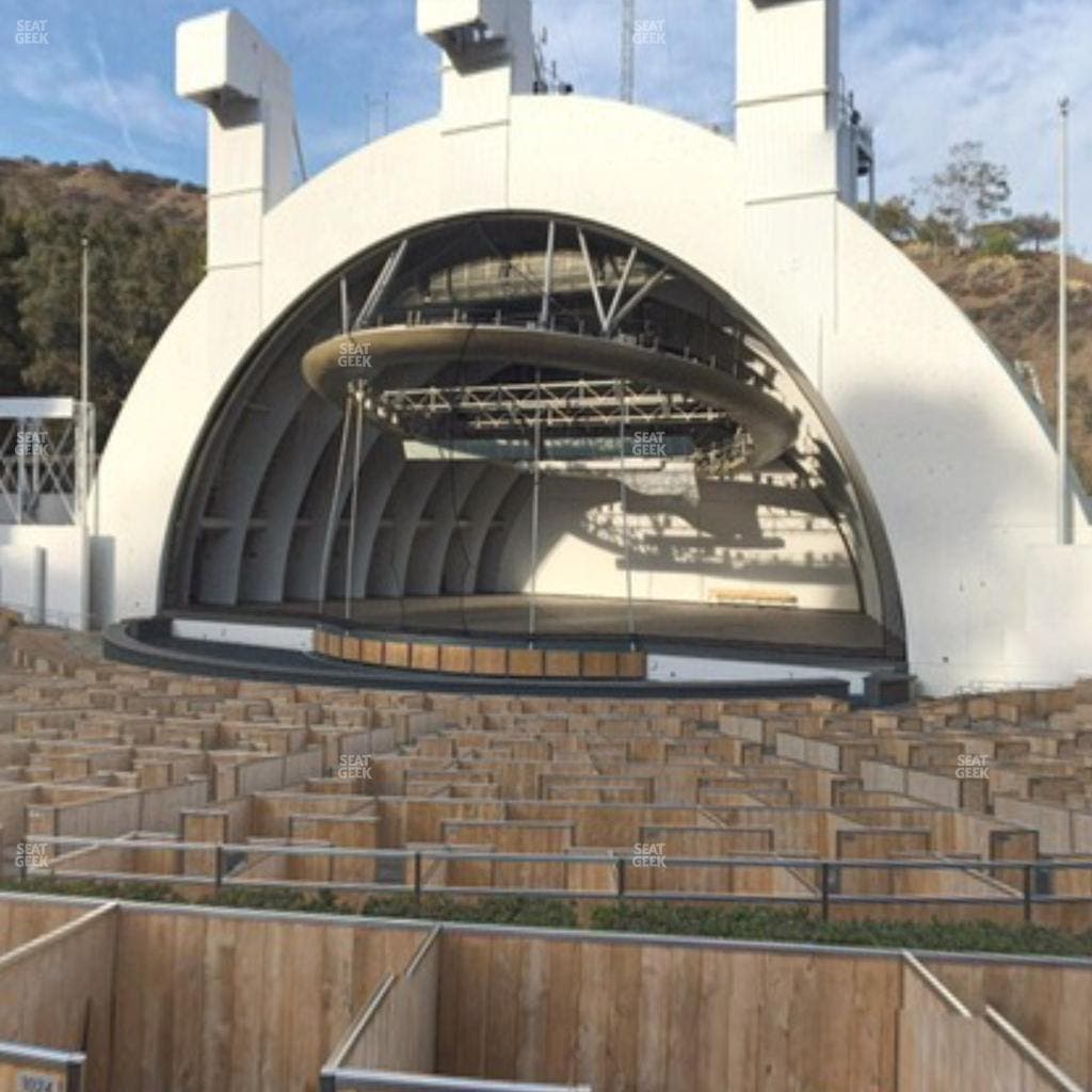 Hollywood Bowl - Section Terrace 2 Seat View