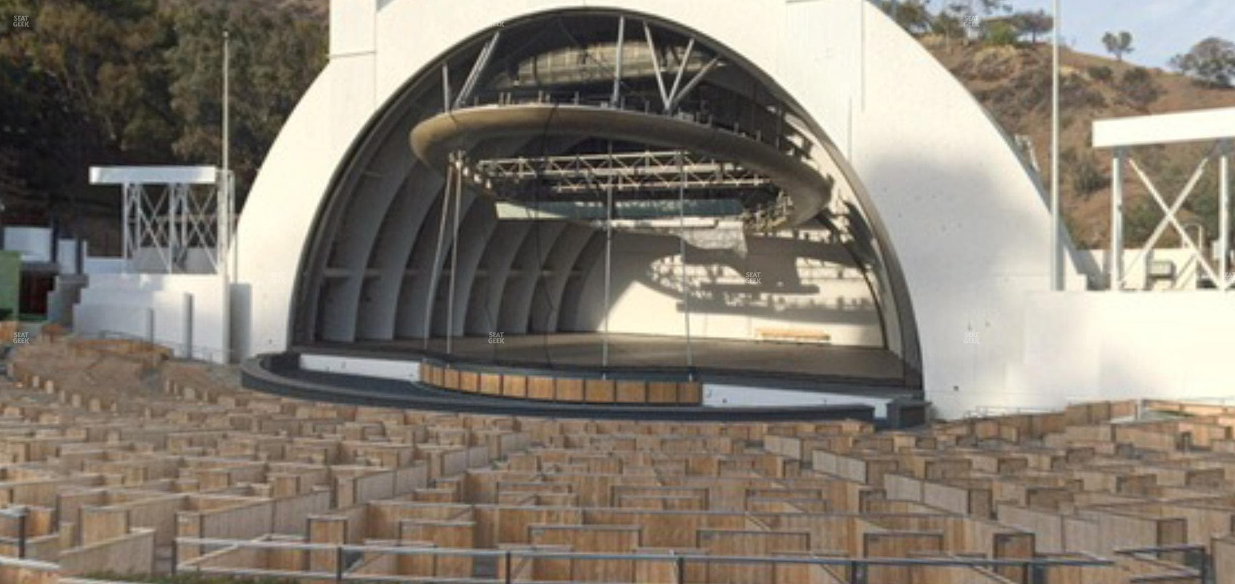 Hollywood Bowl - Section Terrace 2 Seat View