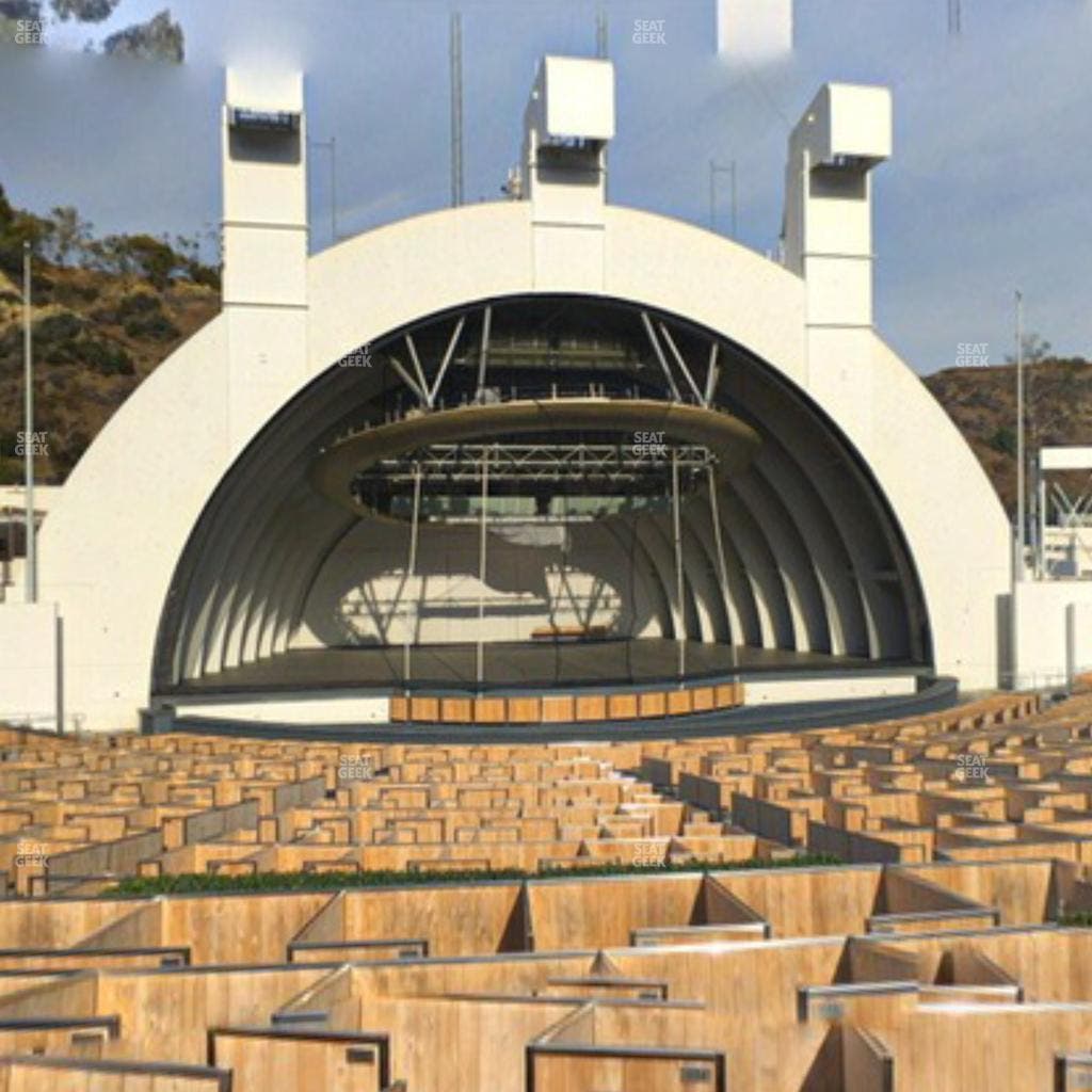 Hollywood Bowl - Section Terrace 5 Seat View