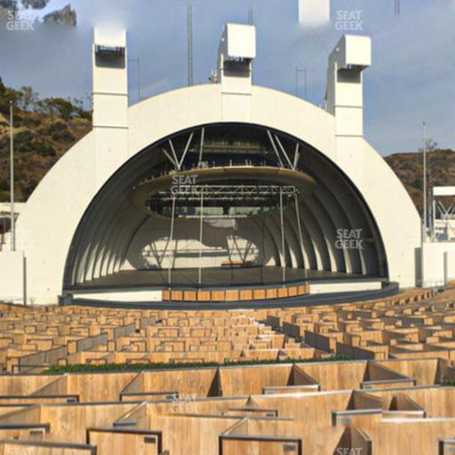 Hollywood Bowl - Section Terrace 5 Seat View