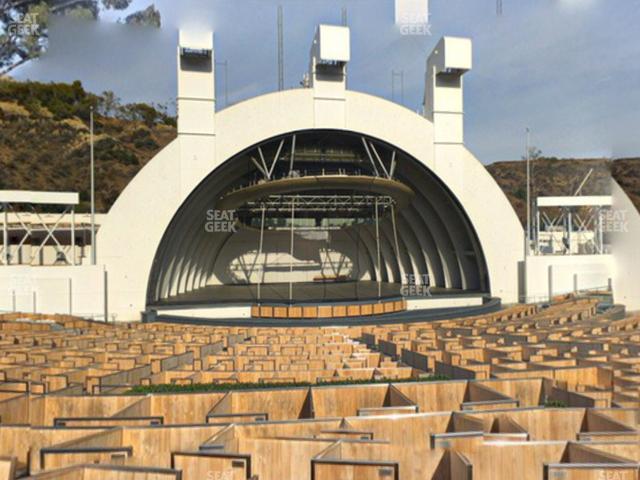 Hollywood Bowl - Section Terrace 5 Seat View