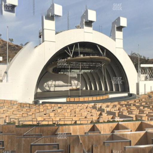 Hollywood Bowl - Section Terrace 6 Seat View