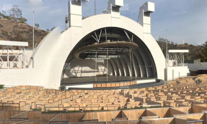Hollywood Bowl - Section Terrace 6 Seat View