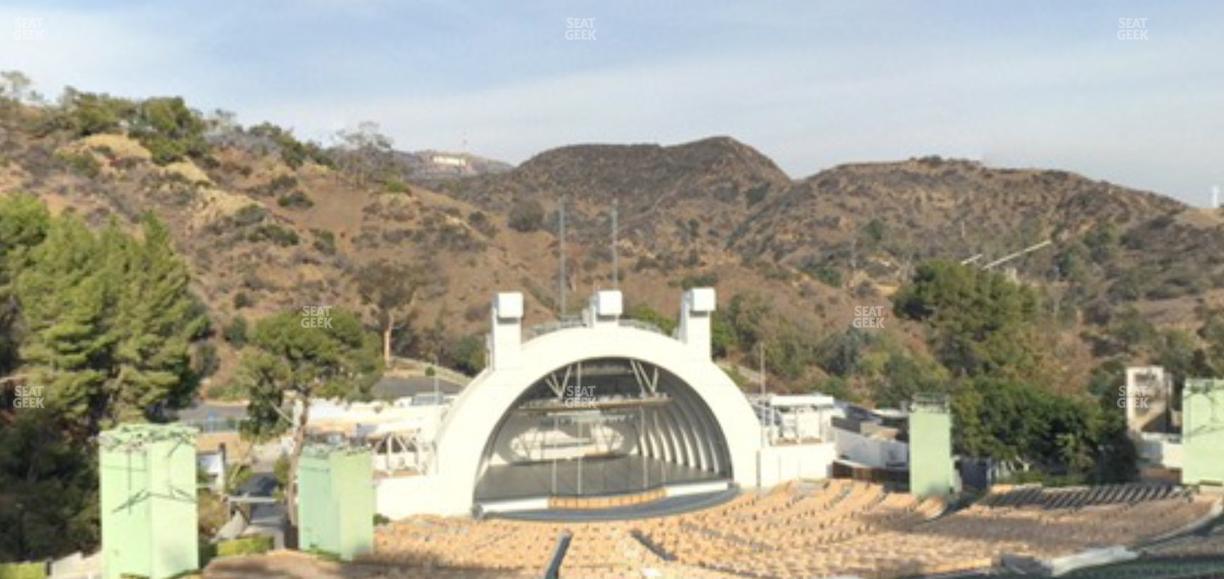 Hollywood Bowl - Section U 1 Seat View