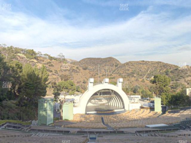 Hollywood Bowl - Section U 2 Seat View