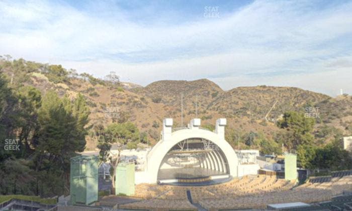 Hollywood Bowl - Section U 2 Seat View