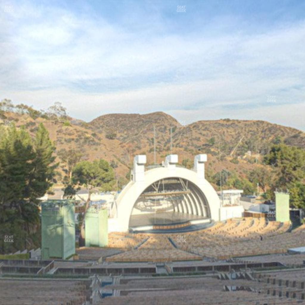 Hollywood Bowl - Section U 3 Seat View