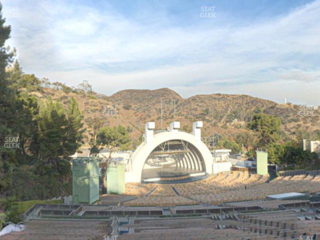 Hollywood Bowl - Section U 3 Seat View
