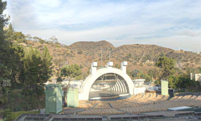Hollywood Bowl - Section U 3 Seat View