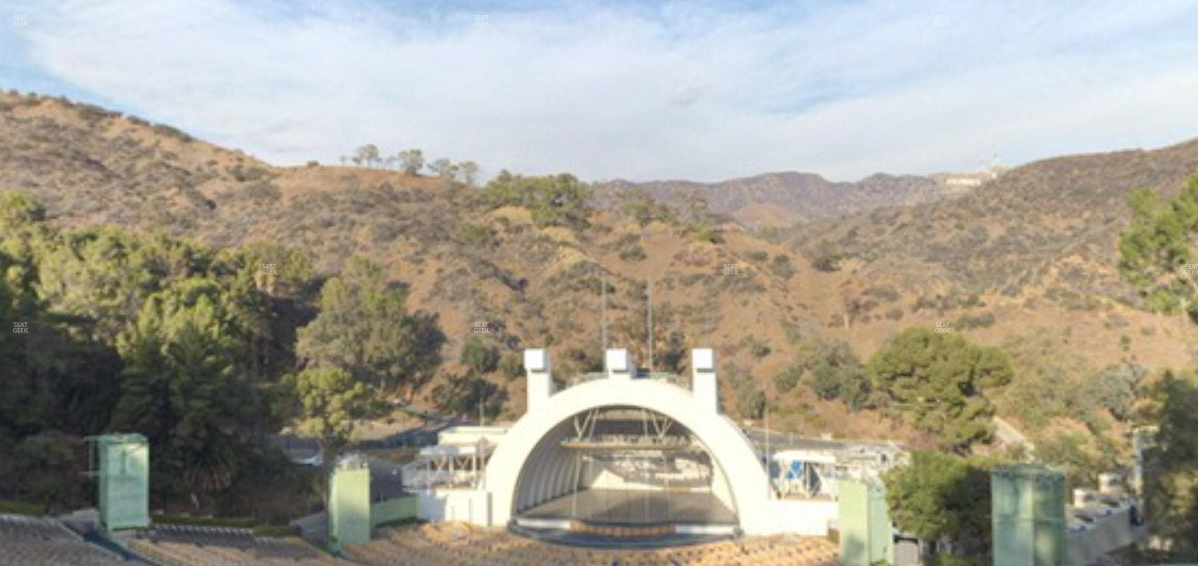 Hollywood Bowl - Section V 1 Seat View