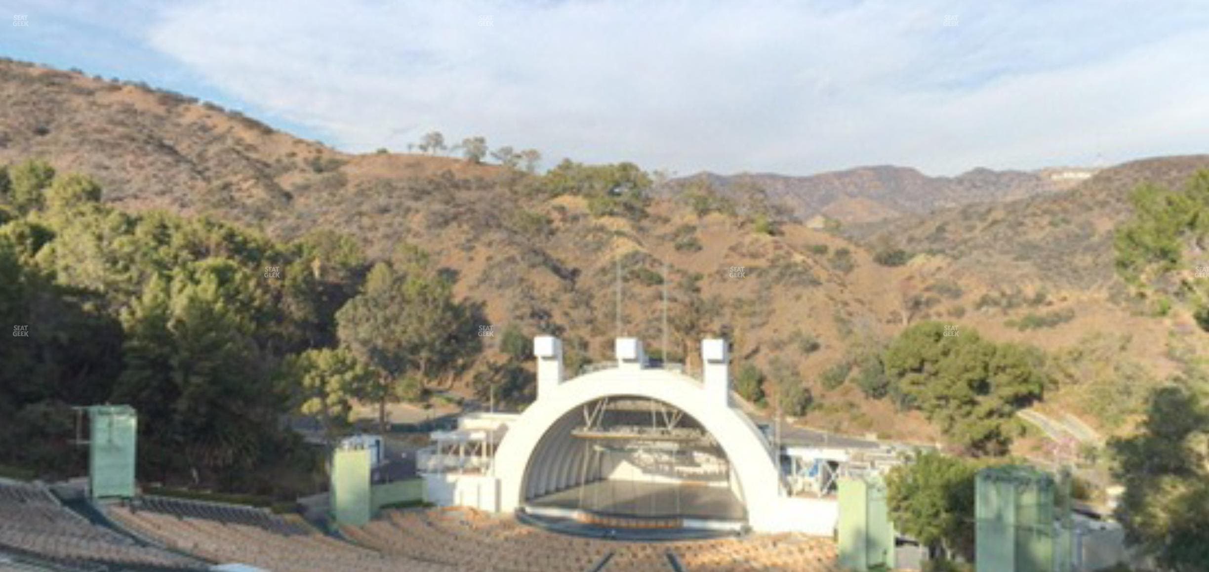 Hollywood Bowl - Section V 2 Seat View