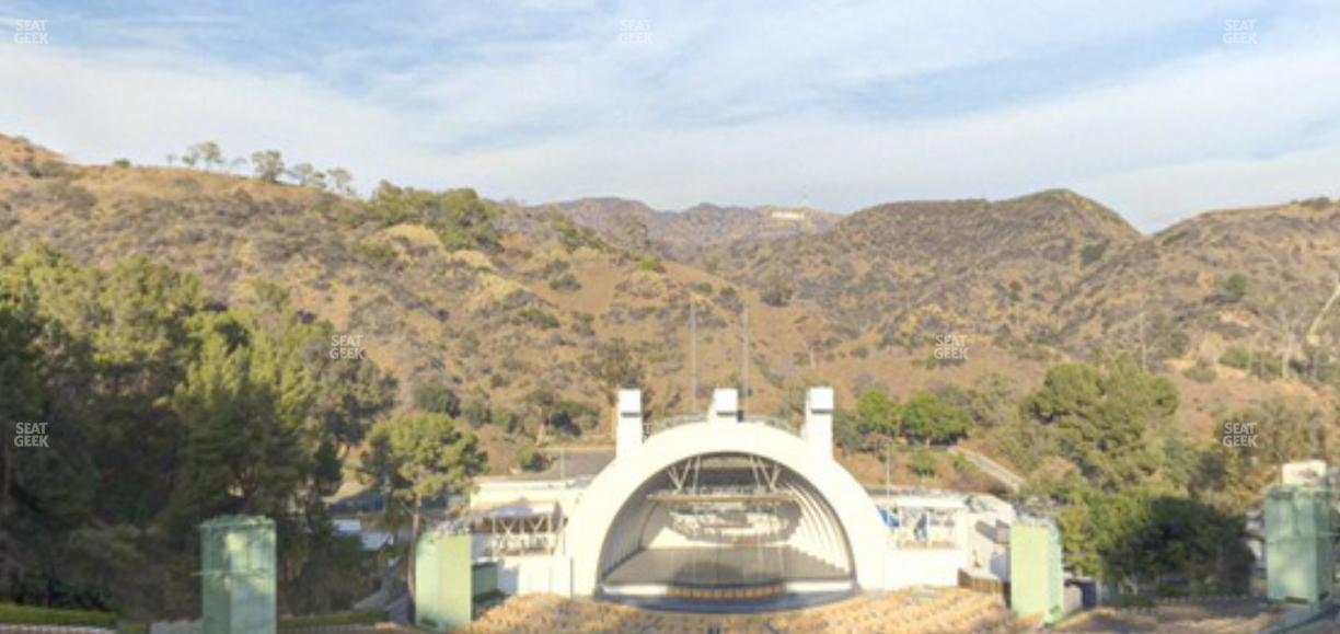 Hollywood Bowl - Section W 1 Seat View