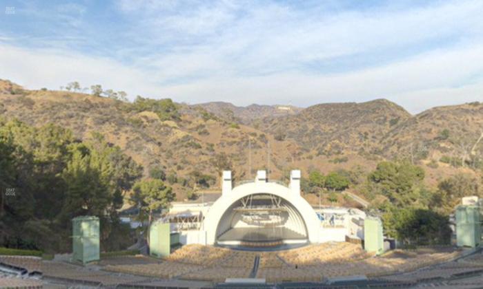 Hollywood Bowl - Section W 1 Seat View
