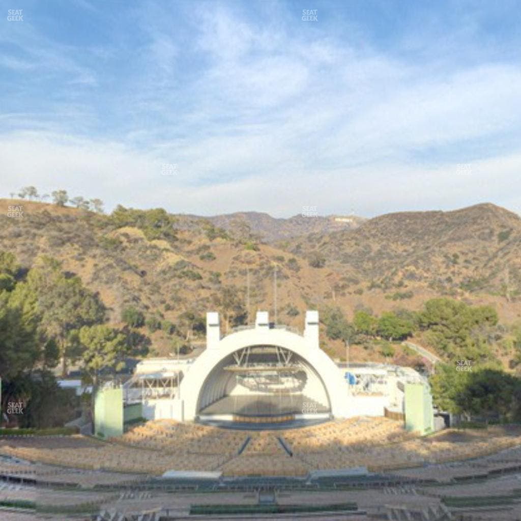 Hollywood Bowl - Section W 2 Seat View