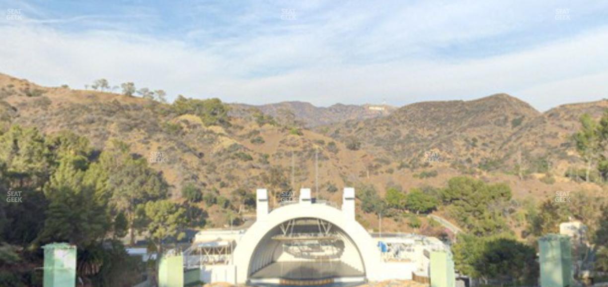 Hollywood Bowl - Section W 2 Seat View