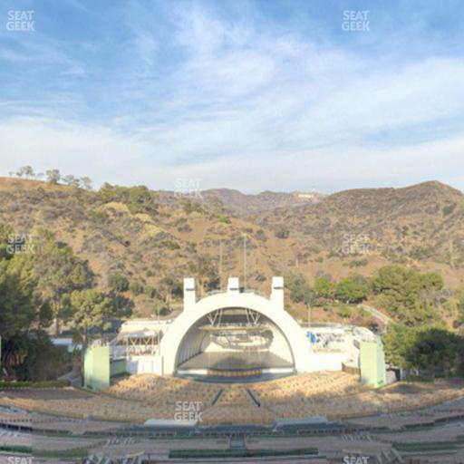 Hollywood Bowl - Section W 2 Seat View