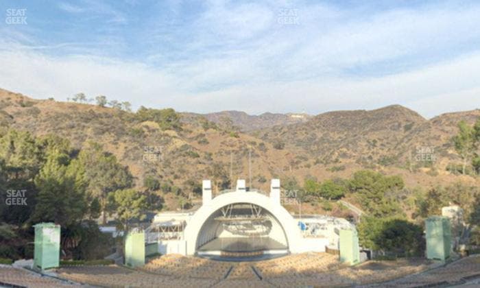 Hollywood Bowl - Section W 2 Seat View