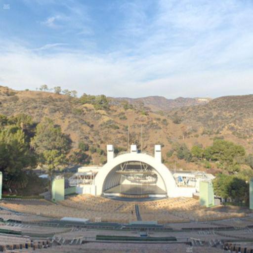 Hollywood Bowl - Section W 3 Seat View