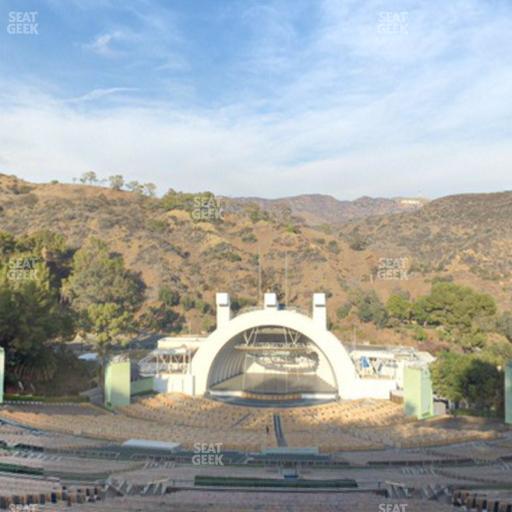Hollywood Bowl - Section W 3 Seat View