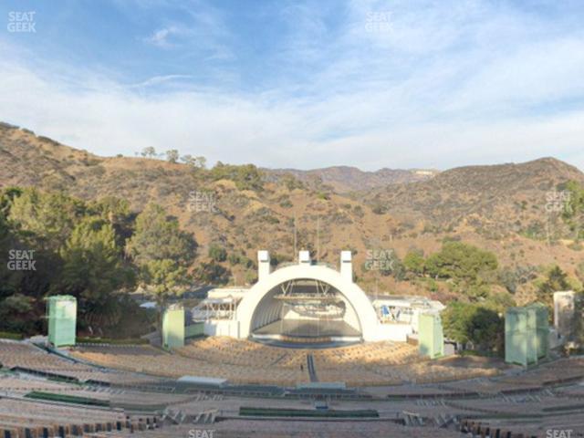 Hollywood Bowl - Section W 3 Seat View
