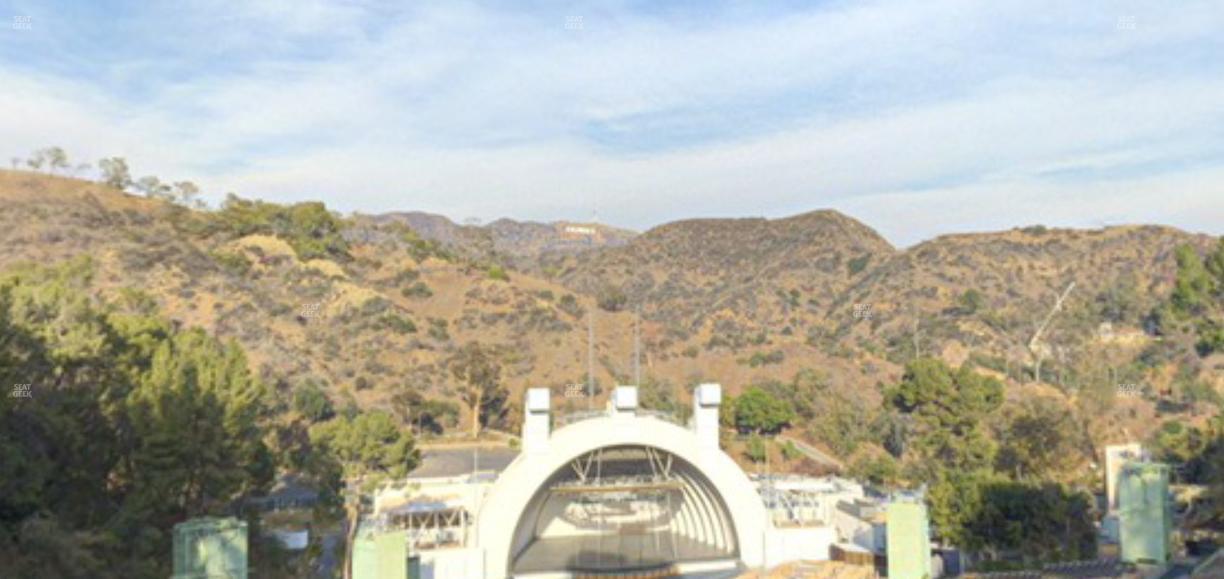 Hollywood Bowl - Section X 1 Seat View