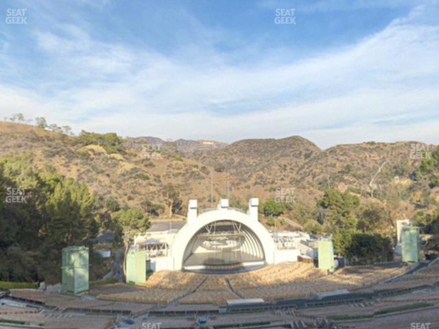 Hollywood Bowl - Section X 1 Seat View
