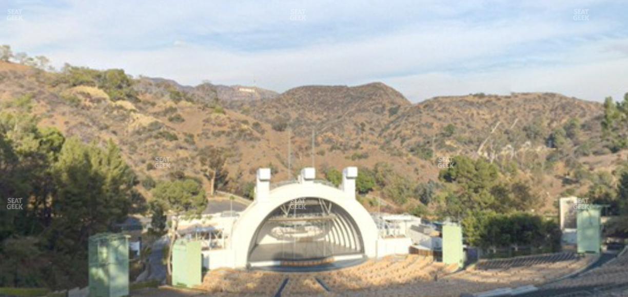 Hollywood Bowl - Section X 2 Seat View