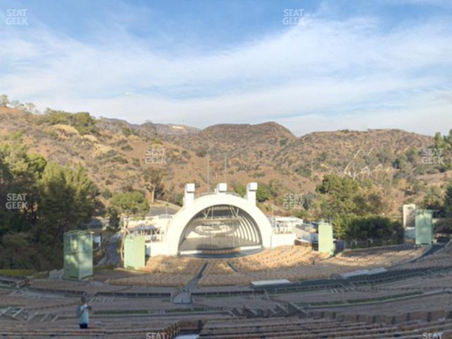 Hollywood Bowl - Section X 2 Seat View