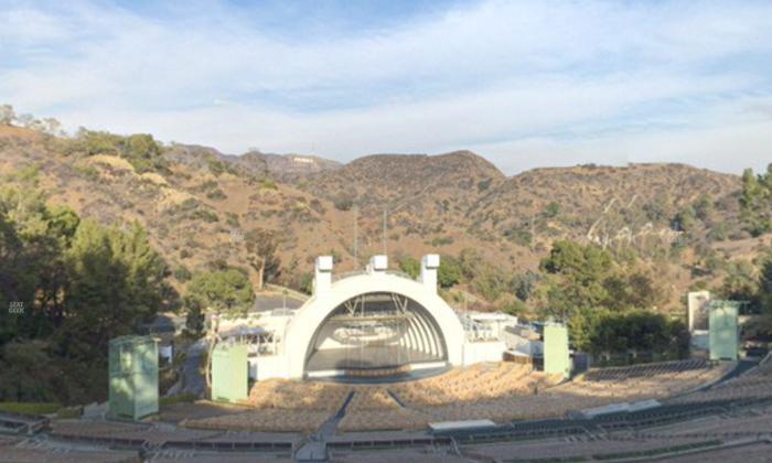 Hollywood Bowl - Section X 2 Seat View