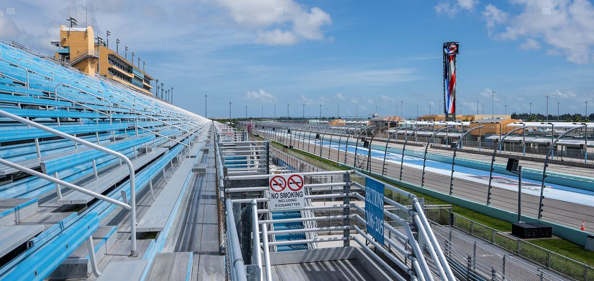 Homestead-Miami Speedway - Section 205 Seat View