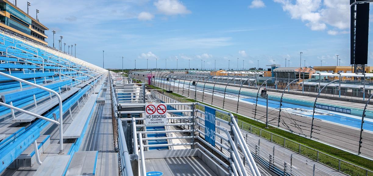 Homestead-Miami Speedway - Section 215 Seat View