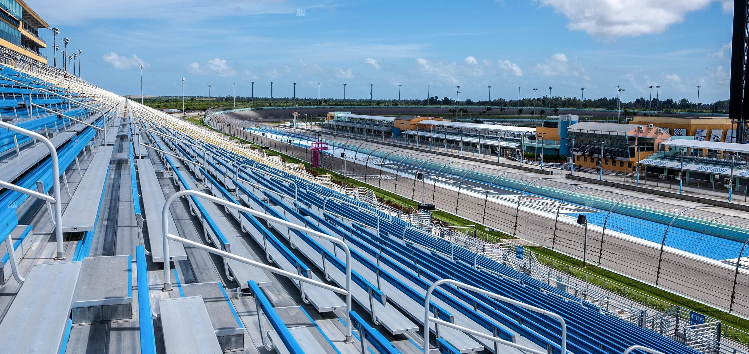 Homestead-Miami Speedway - Section 217 Seat View