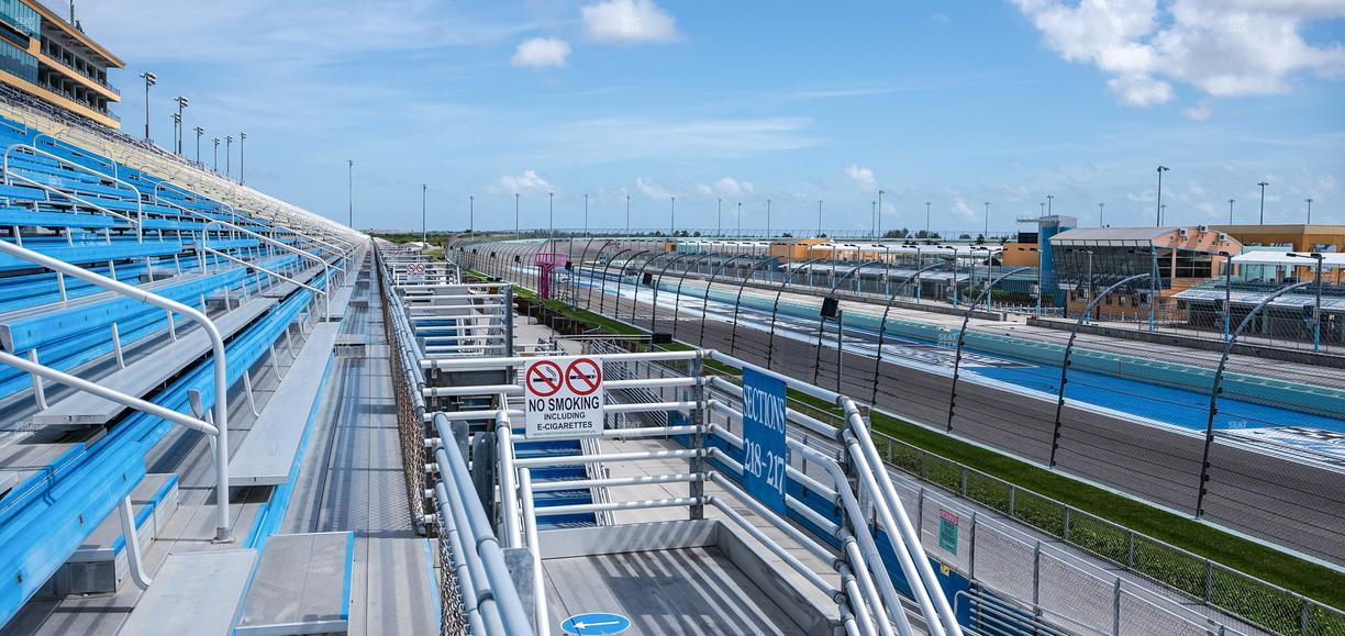 Homestead-Miami Speedway - Section 217 Seat View