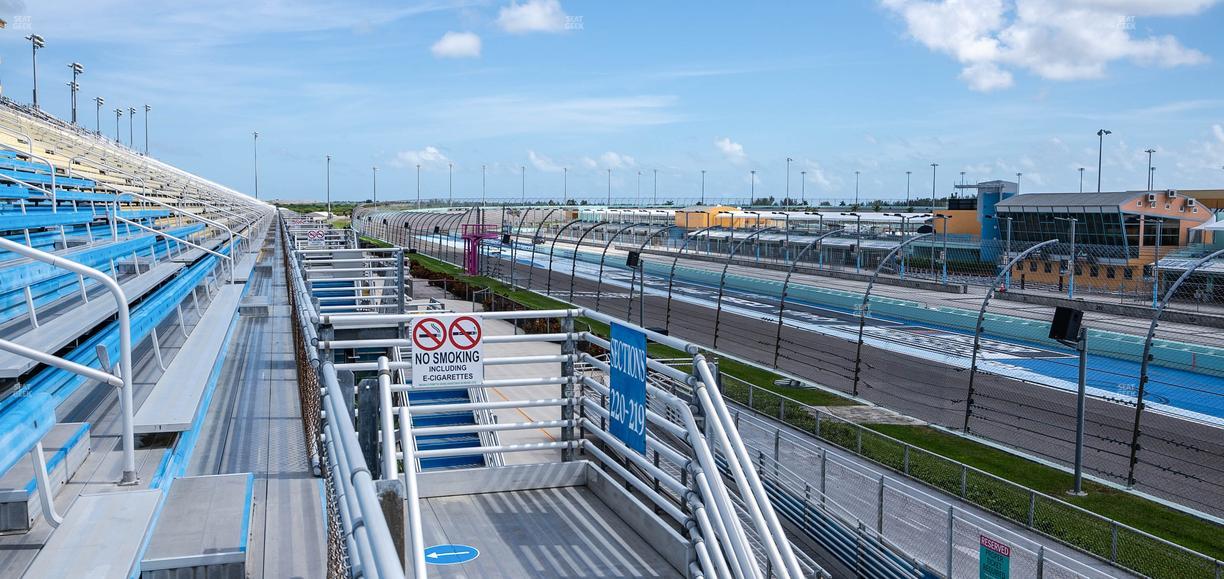 Homestead-Miami Speedway - Section 219 Seat View