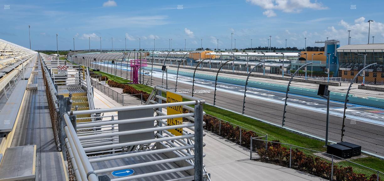 Homestead-Miami Speedway - Section 222 Seat View