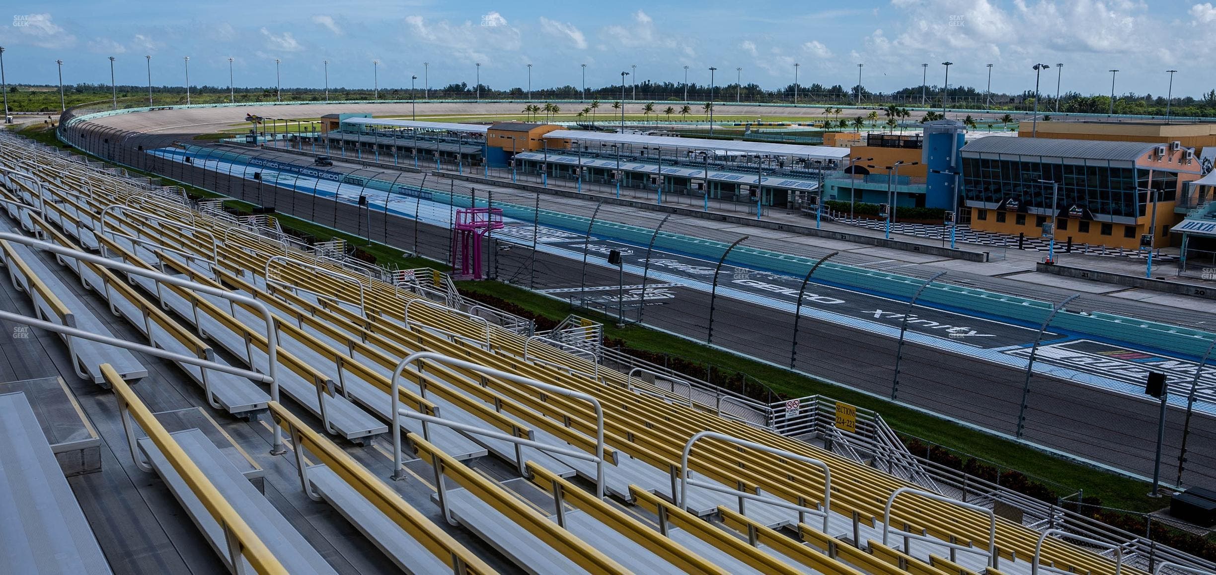 Homestead-Miami Speedway - Section 222 Seat View