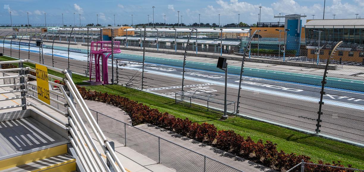 Homestead-Miami Speedway - Section 225 Seat View