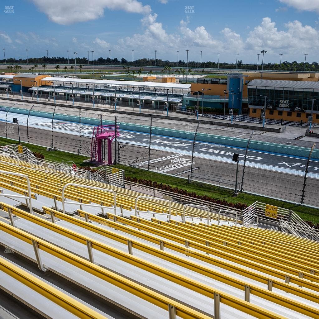 Homestead-Miami Speedway - Section 225 Seat View